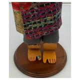 Large Handmade Colorfull Artisan Sculpture 22"