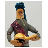 Large Handmade Colorfull Artisan Sculpture 22"