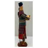 Large Handmade Colorfull Artisan Sculpture 22"