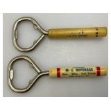 Misc. Beer Collectibles including Bottle Openers With Advertisement And More