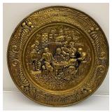 Vintage GRAIN BELT Beer Embossed Brass Trays