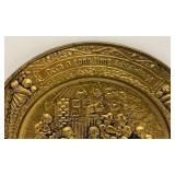 Vintage GRAIN BELT Beer Embossed Brass Trays