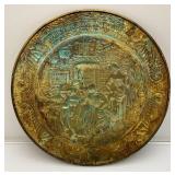 Vintage GRAIN BELT Beer Embossed Brass Trays