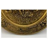 Vintage GRAIN BELT Beer Embossed Brass Trays