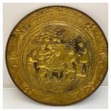 Vintage GRAIN BELT Beer Embossed Brass Trays