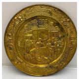 Vintage GRAIN BELT Beer Embossed Brass Trays