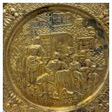 Vintage GRAIN BELT Beer Embossed Brass Trays