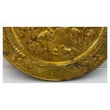 Vintage GRAIN BELT Beer Embossed Brass Trays