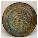 Vintage GRAIN BELT Beer Embossed Brass Trays