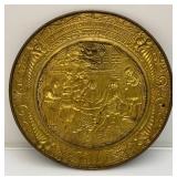 Vintage GRAIN BELT Beer Embossed Brass Trays