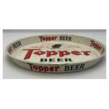1958 Topper Pilsener Beer Metal Serving Tray