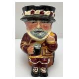 Misc. Collectible Mugs Including Toby Mug Beefeater 7 1/2" And More