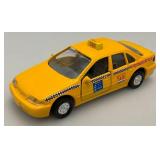 New Old Stock Case Of Metro-Cab Die Metal And Plastic Cast Taxis With Pull Back And Go Action