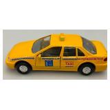 New Old Stock Case Of Metro-Cab Die Metal And Plastic Cast Taxis With Pull Back And Go Action