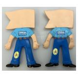 Misc. Vintage Toys And Collectibles Including Sesame Street Bumper Cars And More