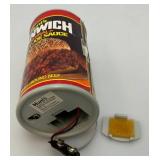 Vintage Collectible Hunts Manwich Original Sloppy Jos Sauce Can Transistor Radio And Panasonic Transistor Radio