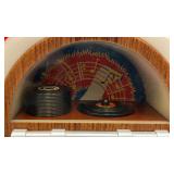 Vintage Collectible Battery Operated Miniature Wurlitzer Jukebox Tape Player (No Tapes)