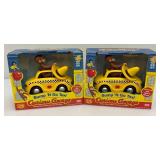 Misc. Collectible Taxi Cab Toys Including Bump-N-Go Curious George And More (Most Nib)