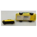 Misc. Collectible Taxi Cab Toys Including Bump-N-Go Curious George And More (Most Nib)