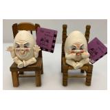 Misc. Collectible Dercor Including Rotten Eggs Sculptures And More