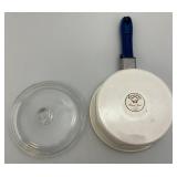 Princess House Nouveau Ceramic Cookware With Glass Lids