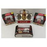 Collectible Coca Cola Items Including Tin Bottle Carrier And More
