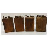 Antique FORD Model "T" Points Wood Case Buzz Ignition Coils