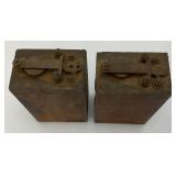 Antique FORD Model "T" Points Wood Case Buzz Ignition Coils