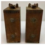 Antique FORD Model "T" Points Wood Case Buzz Ignition Coils
