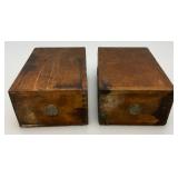 Antique FORD Model "T" Points Wood Case Buzz Ignition Coils