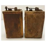 Antique FORD Model "T" Points Wood Case Buzz Ignition Coils
