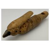Vintage Native American? Hand Carved Bird Whistle