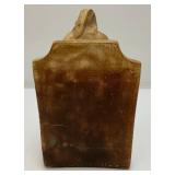 Very Old Chalkware Pieces Including Monk Bookend And More