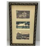 Two Very Nice Framed Home Décor Pieces Including Oriental And More 10 1/2" x 17 1/2" & 9" x 22 1/2"
