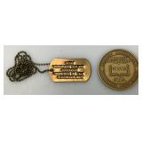 Misc. Vintage Medals, Medallions, Pens And More