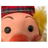 1968 Pelham WALTER THE HUNTER Ventriloquist Puppet (Crack In Head Present Can Be Fixed)