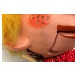 1968 Pelham WALTER THE HUNTER Ventriloquist Puppet (Crack In Head Present Can Be Fixed)