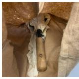 1968 Pelham WALTER THE HUNTER Ventriloquist Puppet (Crack In Head Present Can Be Fixed)