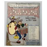 Misc. Vintage Paper Items, Sheet Music And More