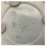 Large Collectible German Earthware Beer Stein (Made In Germany) 16 1/2"