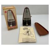 Vintage Whittner 831 Taktell Piccolo Metronome, Made In Germany (NEW OLD STOCK)