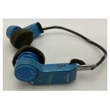 Vintage Sony Cassette-Corder TCM-131, Electro Brand AM Solid State Radio & Toshiba AM/FM Headphones