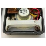 Vintage Sony Cassette-Corder TCM-131, Electro Brand AM Solid State Radio & Toshiba AM/FM Headphones