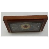 Vintage TAYLOR Instruments Genuine Mahogany Weather Station Temperature Humidity