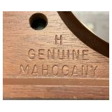 Vintage TAYLOR Instruments Genuine Mahogany Weather Station Temperature Humidity