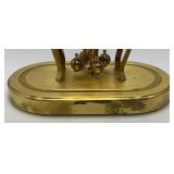 Vintage MCM Atomic Space Age KUNDO Anniversary Desk Clock With Key