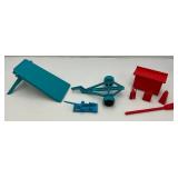 1973 Evil Knievel Scramble Van Complete In Original Box (Back Gate Has Broken Hinge Peg)