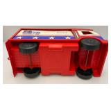 1973 Evil Knievel Scramble Van Complete In Original Box (Back Gate Has Broken Hinge Peg)