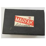 VERY RARE TEXACO Marfak Lubrication Kit With Hat And More In Original Case Never Used