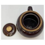 Misc. Vintage Collectible Pottery Items Including Bean Pot And More (Small Crock Has Hairline Crack)